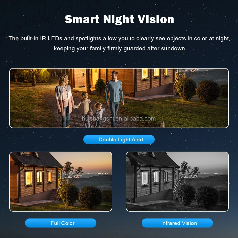 Yoosee 6K 12MP Security Camera Outdoor Three Lens Three Screen 360 View Ai Motion Detection PTZ Mini Home WiFi IP Camera