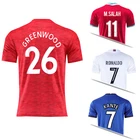 20-21-22 Fans Real Man Thai Quality Ronaldo Embroidery Stictched Football Club Jersey Top Football Kit Shirt