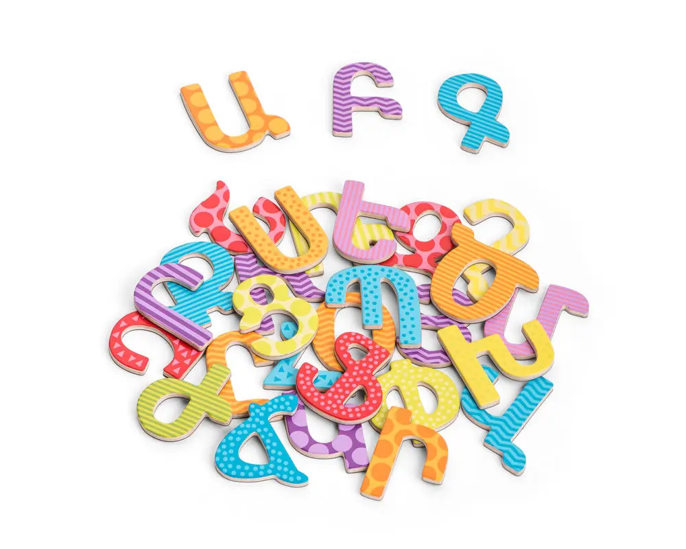 decorative magnetic letters