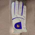 Colorful Cabretta Leather Golf Glove Flap With Colorful Lycra