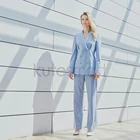 Formal Ladies Coat Kutesmart RED COLLAR Casual Selling Products Formal Suits Women Long Sleeve Ladies Coat Suit