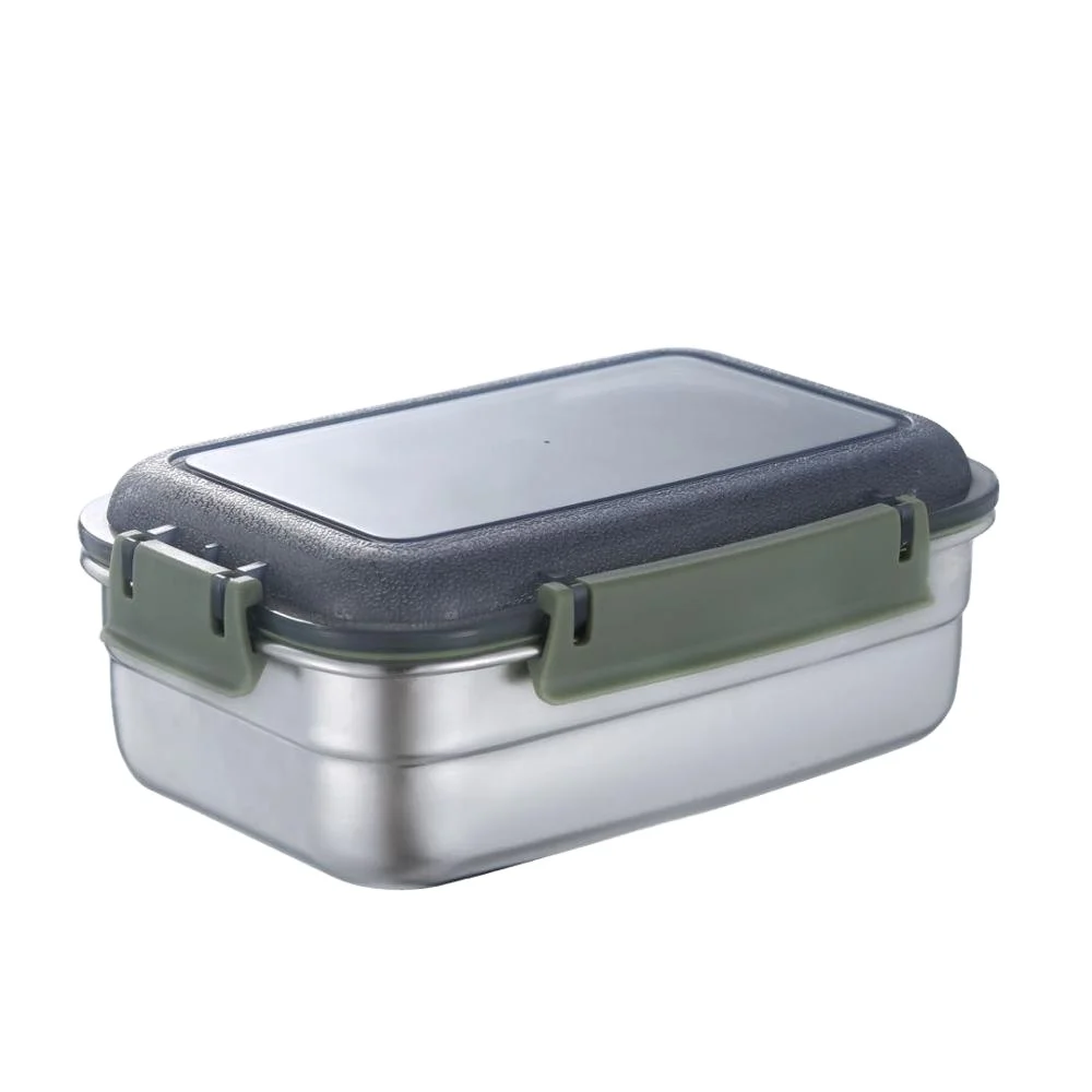 2 3 4 5 Compartments Flatware Set Portable wheat straw lunch box