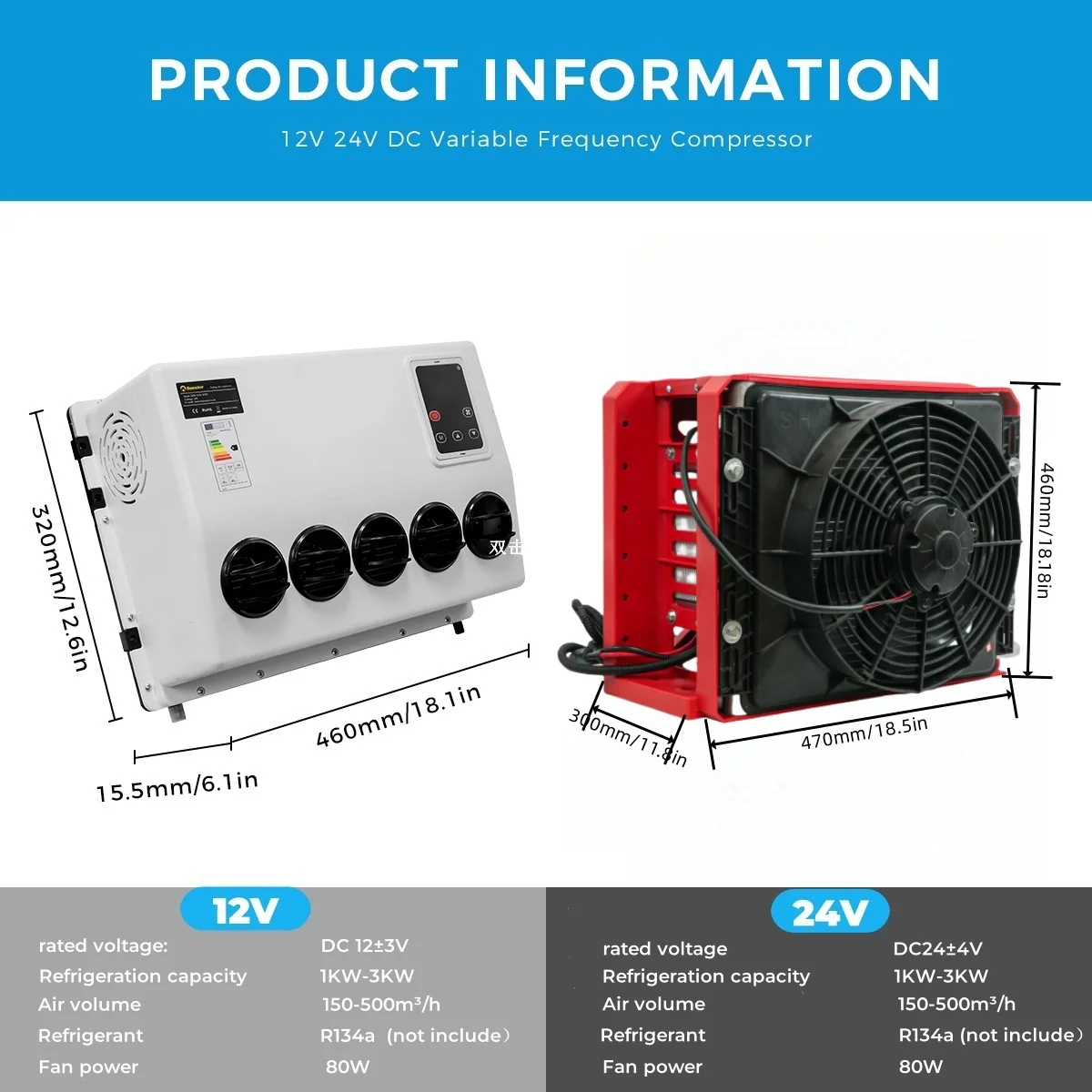Auto Parking Air Conditioner, XMZ, 24V - detail 12