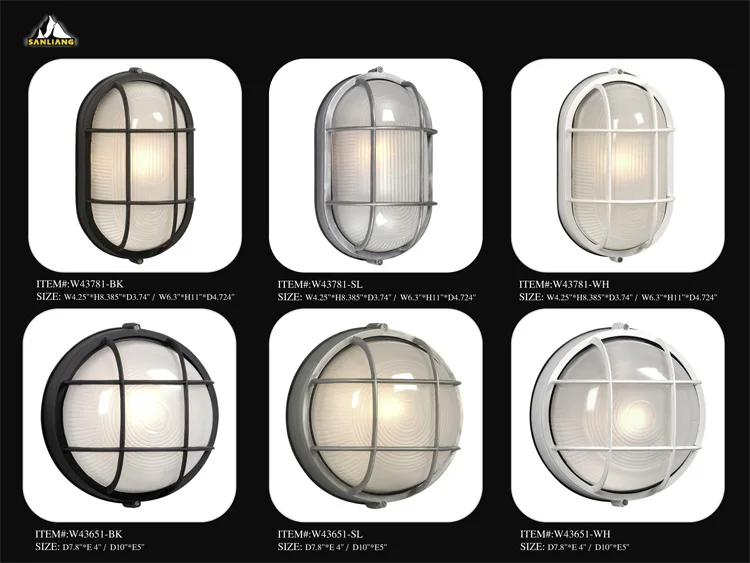 Round Bulkhead Light Outdoor Wall Light