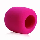 Headset Mic 25*8mm Headset Replacement Microphone Cover Telephone Headset Mic Cover Foam