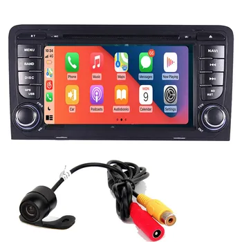 Android 11 car radio dvd for audi A3 S3 GPS Navigation GPS Radio WiFi 4/3G OBD BT Mirror link Steering wheel Control