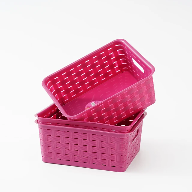 Storage box, household desktop storage box, plastic miscellaneous storage basket cartoon storage basket