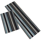 Door Mat Coil Mat Custom Waterproof Striped Tufted Anti Fatigue Non Slip Coil Loop Pile Carpet Pvc Non Slip Door Mat