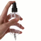 Spray Plastic Hand Sanitizer Bottle 50ML 60ML Empty Refillable Keyring Plastic Hand Sanitizer Gel Spray Bottle
