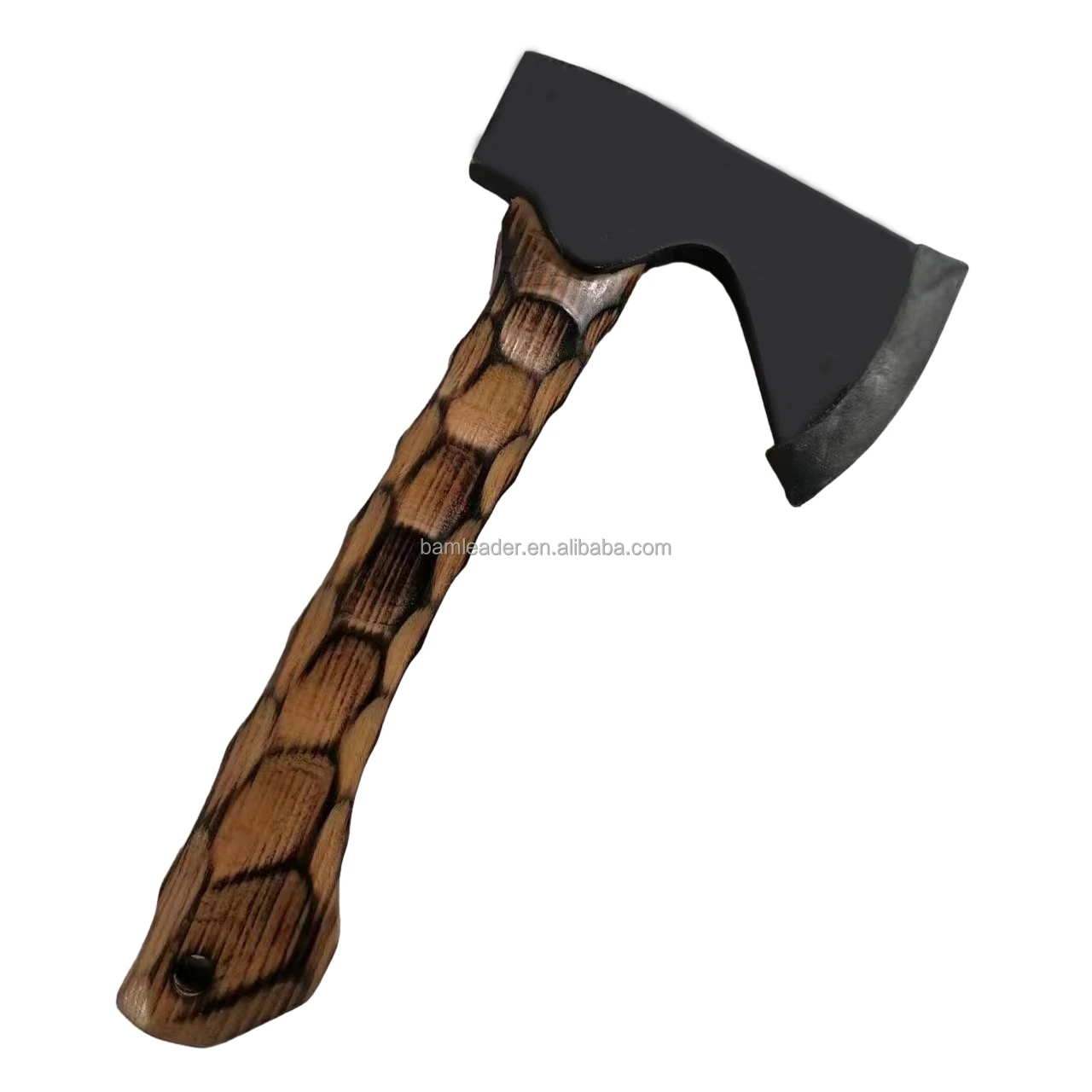 High Quality Camp Accessories Forging Cutting Hatchet Hunting Butcher Axe with High Carbon Steel Bamboo Outdoor Camping Tool Axe
