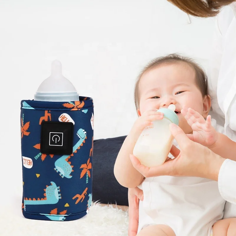 Portable USB Heating Intelligent Warm Breast Milk Insulated Tote Bag Baby Feeding Bottle Warmer Bag Manufacturer