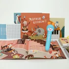 Educational Interactive Musical Pen Nursery Rhyme Books And Cognition Card Kids Educational Toys
