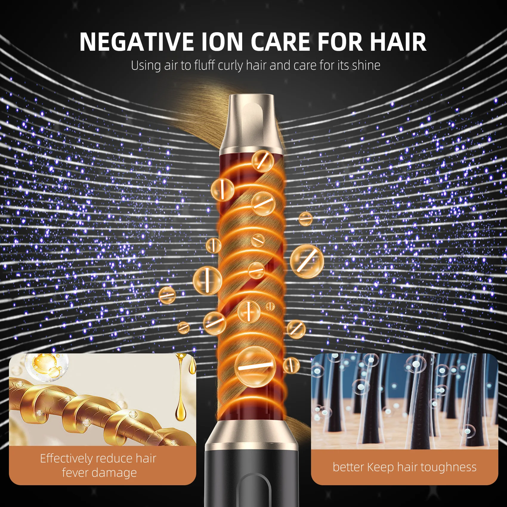Airstyler Air Hair, 110V-220V, 1000W - detail 4