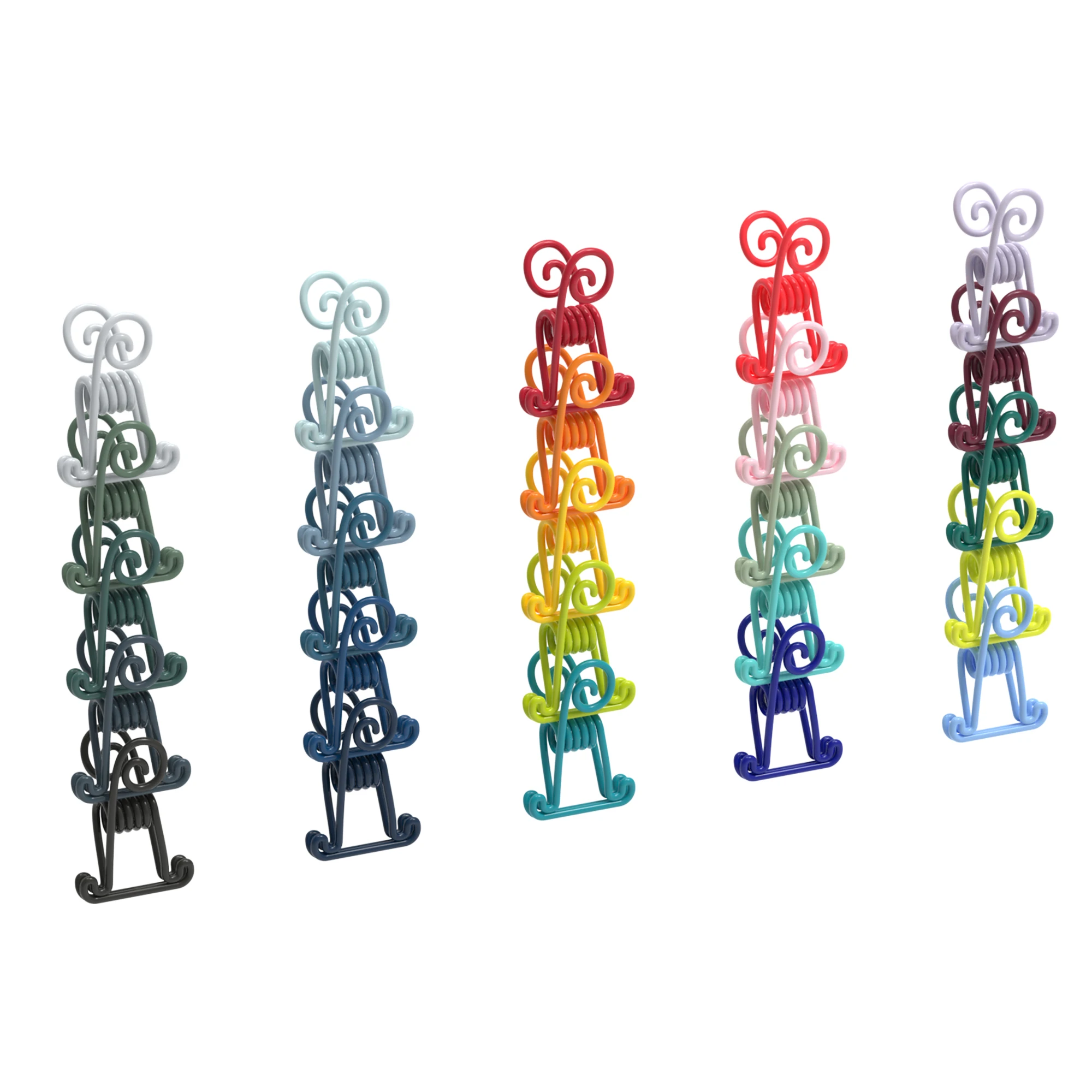 2023 New Arrival Custom Coated Colorful Sealer PVC-Coated Steel Clip Metal Clips Chip Bag Clips