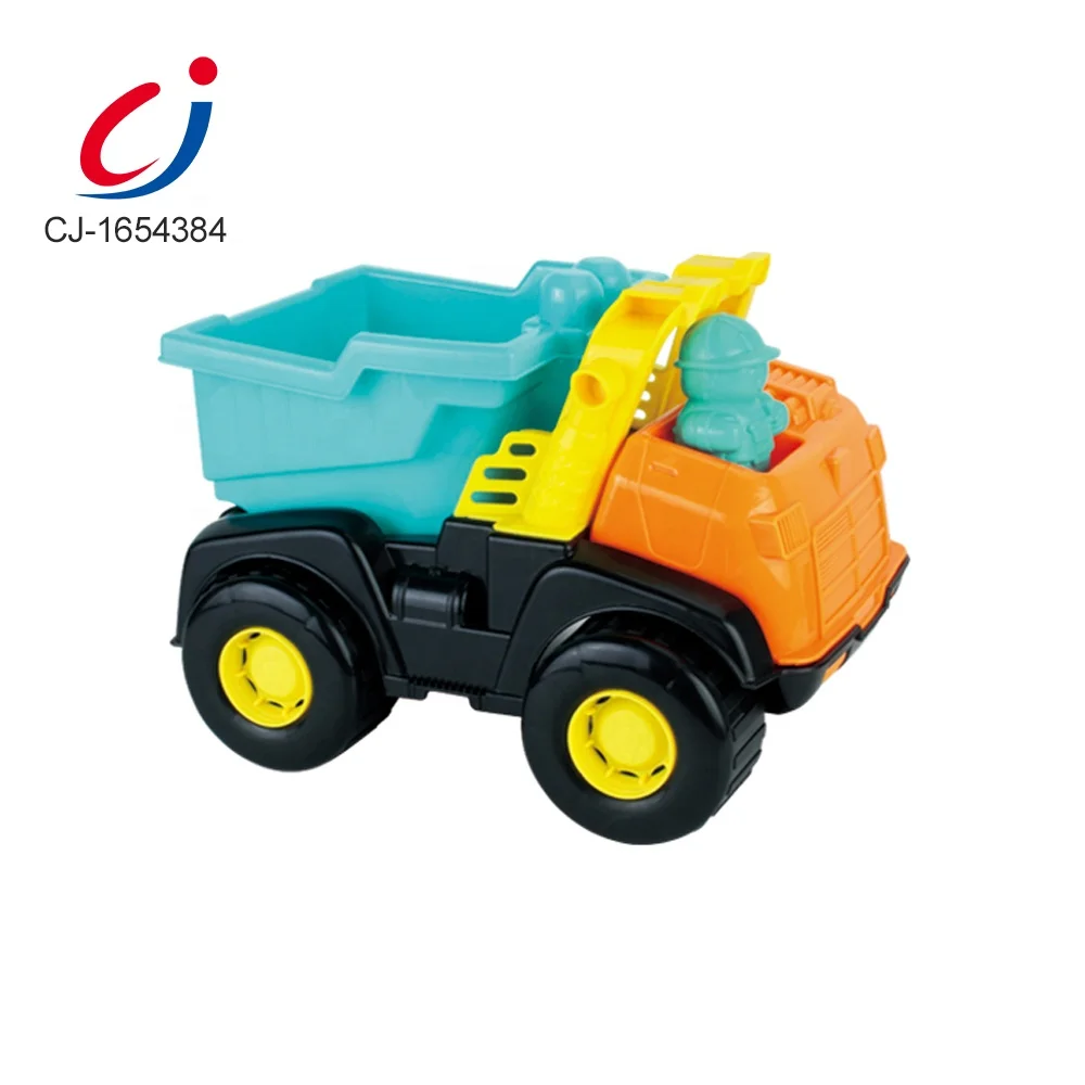 Chengji 7 PCS sand truck beach toy game play set juguete de plastico summer outdoor sand beach toy set for kids