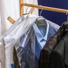 Clear Bag Bag Free Sample Eco Friendly Transparent Suit Coat Clothes Cover Transparent Clear PE Garment Bag