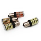 Led 1156 Led UNJOYLIOD 12V Canbus Error Free 1156 BA15S BAU15S T20 7440 Car LED 4014 Chips 144SMD Py21 Led