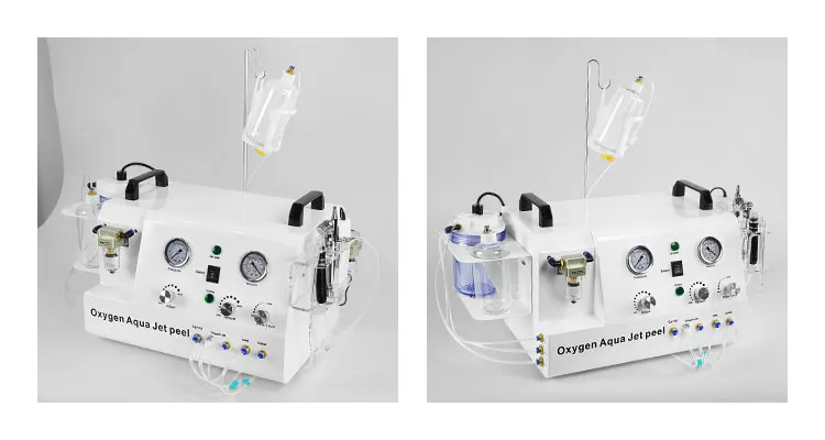 5-in-1 Professional Oxygen Hydro Dermabrasion Facial System for Clinics & Med Spas 11 Discover the 5-in-1 Oxygen Aqua Jet Peel Machine combining hydro dermabrasion, diamond peeling, oxygen jet infusion, and skin scrubber technology. Ideal for clinics and spas seeking advanced non-invasive facial solutions. 5-in-1 Professional Oxygen Hydro Dermabrasion Facial System for Clinics & Med Spas