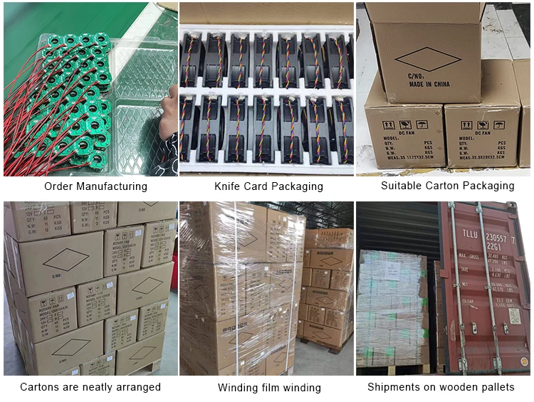 Cooling Fan, 60x60x25mm, 110V, 120V, 220V - detail 34