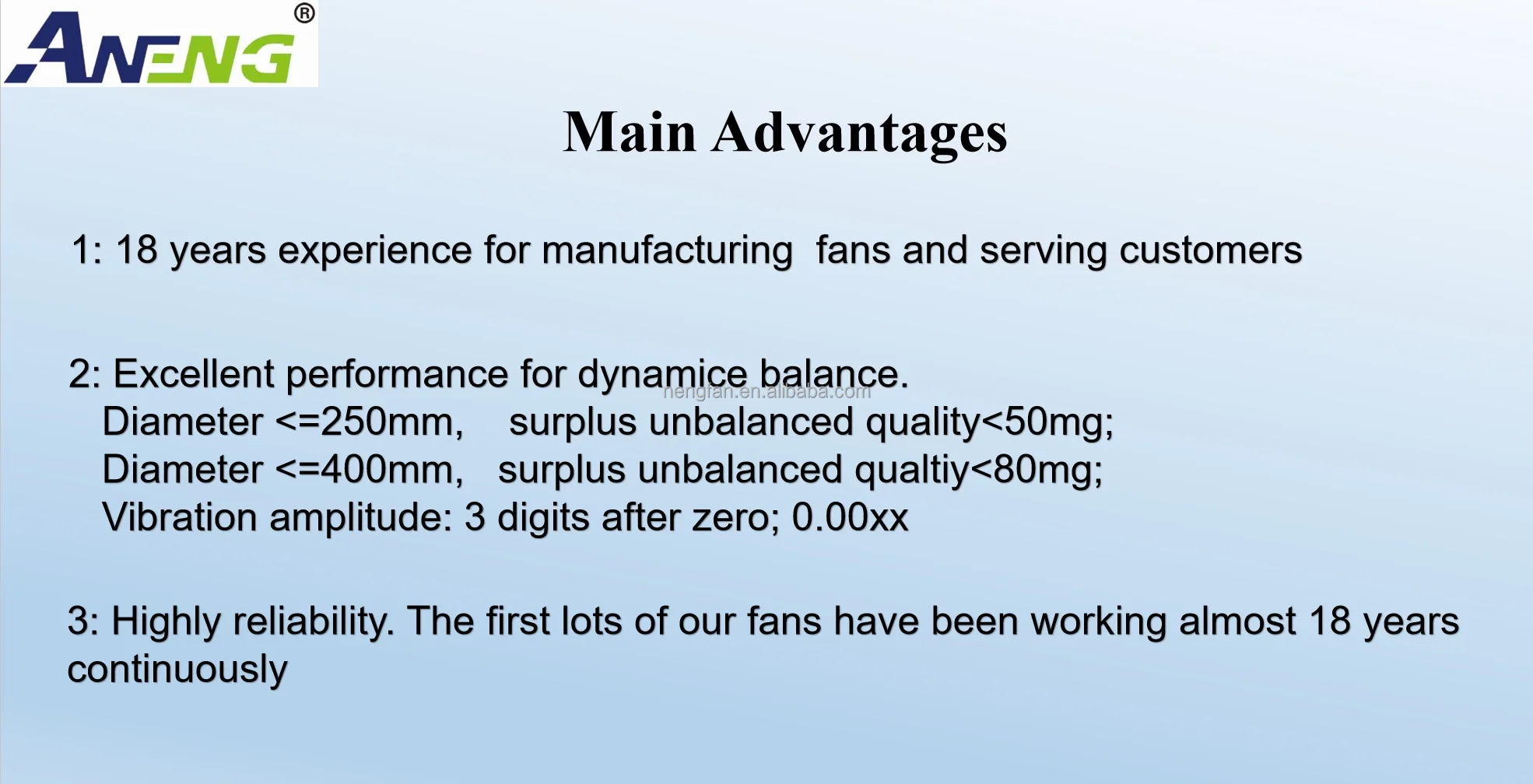 Axial Fan, 250mm, 28080, Plastic - detail 2