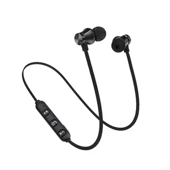 Best quality headset XT11 Magnetic In-Ear Wireless BT V4.2 Earphones for smartphone headphone Magnet metal neck sport Earphone