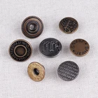 Buttons Mailida 17mm/18mm/19mm/20mm Customized Short Jeans Man Buttons With Engraved Brand Logo