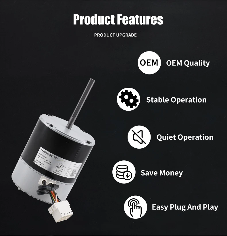 Ecm Brushless Industrial Fan, 1/4-1/2HP, 110/230V, 400-1800RPM - detail 14