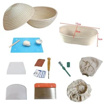 Dough Scraper Bowl Scraper Food-safe Plastic Plastic Bread Proofing Basket