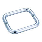 Factory Direct Sale Wholesale Brushed Nickel Stainless Steel #304 Shower Door Handle