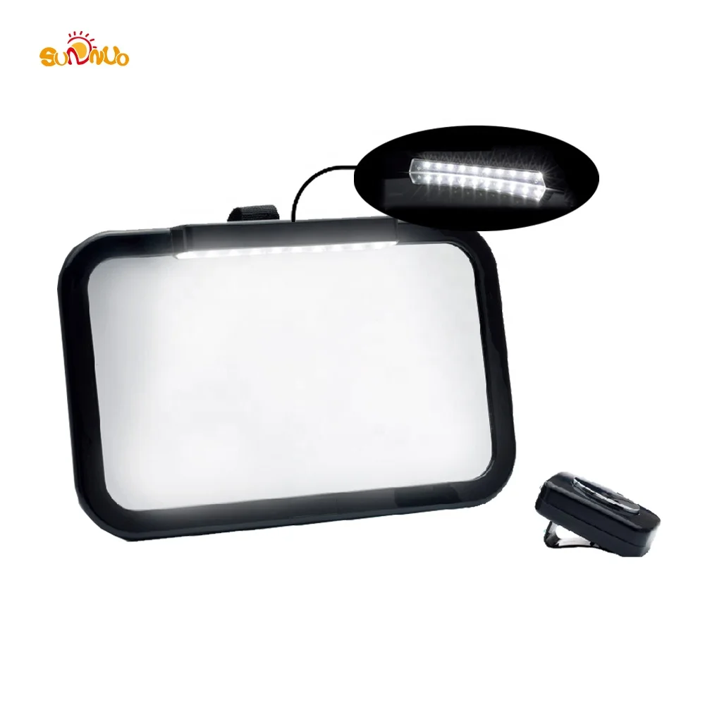 car mirror led light