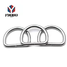 Nickel D Ring Fashion High Quality Metal Nickel Steel 35mm D Ring