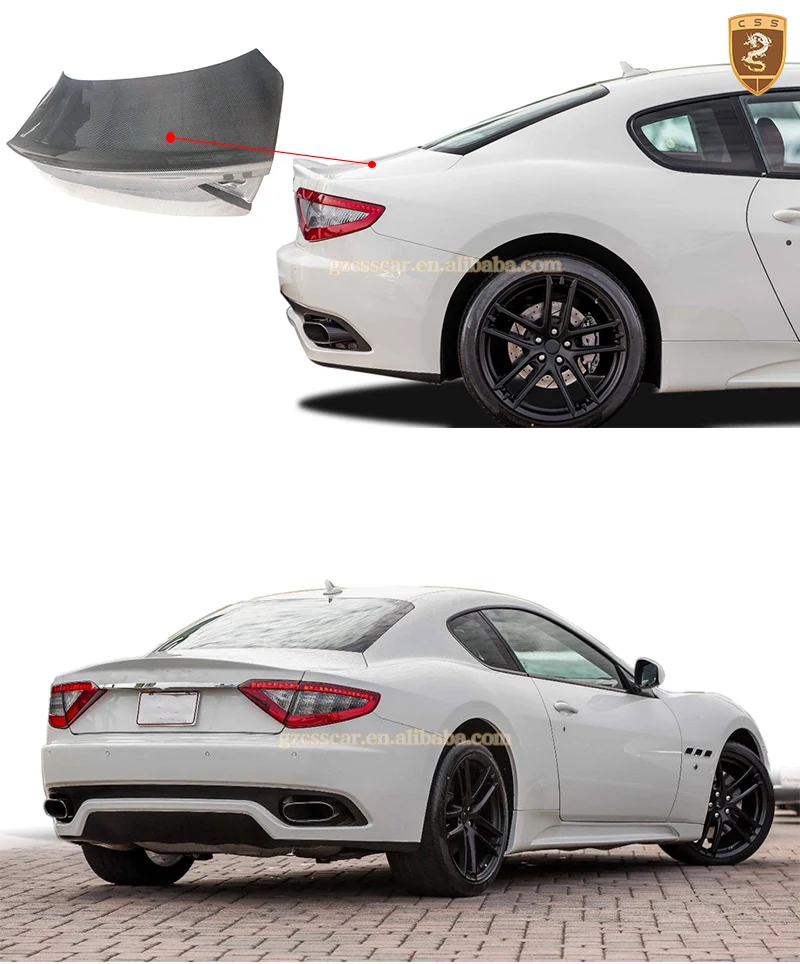 Oem Style Rear Bumper Trunk Cover For Maserati Granturismo Gt Gts Gc