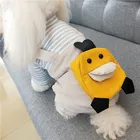 Coat Display Wholesale New Autumn And Winter Cotton Coat Teddy Strap Little Yellow Duck Display Unicorn Dog Clothes