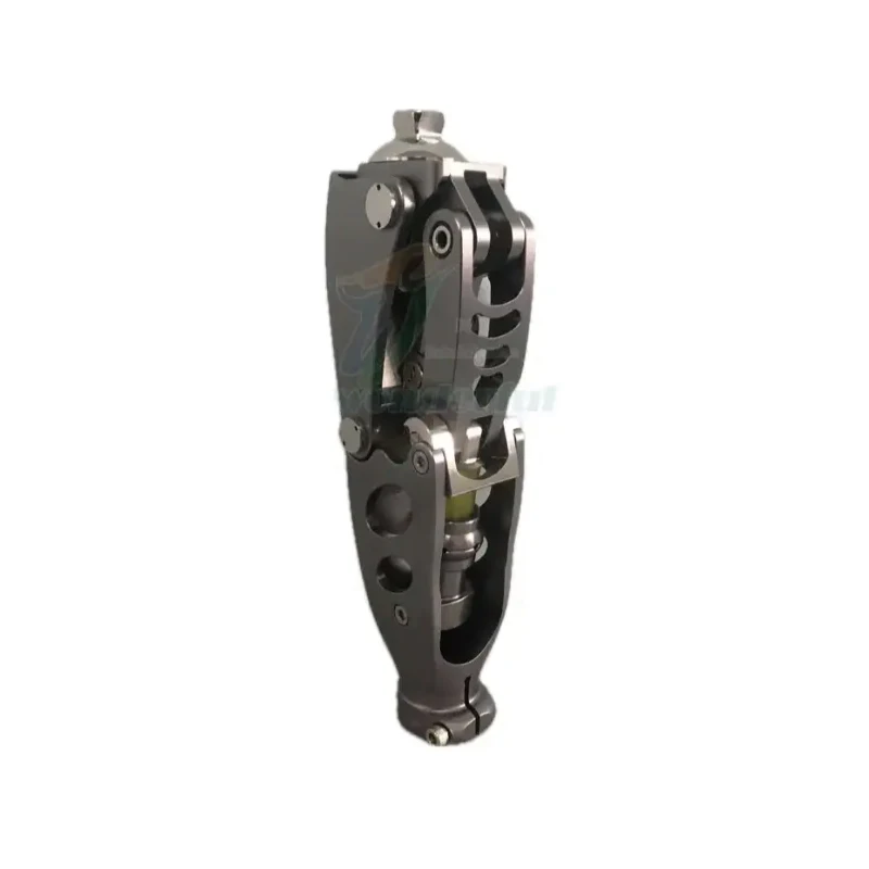 Double Axis Knee Joint Orthotics Convenient Manual Locking Stainless Steel Aluminium Fracture Rehab Equipment Carton Packed