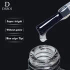 Polish High Glossy UV Top Coat And Base Coat Long Lasting Shine No Clean Top Coat Gel For Nail Polish