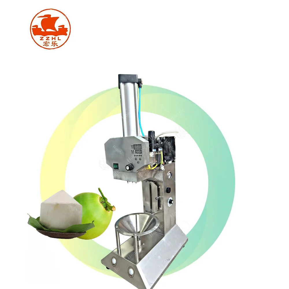 Young Coconut Peeling Trimming Machine Coconut Top Automatic Coconut Peeler details