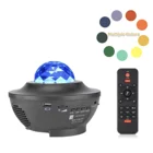 Usb Led With USB Colorful Universe Ocean Wave Starry Night Light LED Laser Projector With Remote Control