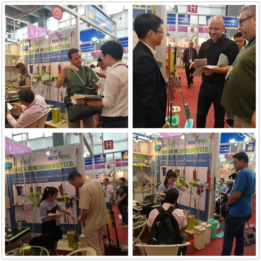 Window Wiper with Long Handle(56IN), Silicon Squeegee & Microfiber Mop, Fit for Window, Shower Glass , Mirror, Door, Car