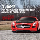 P C Toy Kids Mercedes Benz SLS 1:24 Scale AMG Model Car Remote Control Official Licensed Car For Kids