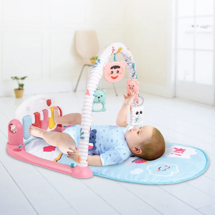 scheuren oortelefoon Succesvol Newborn Baby Boy Girl Gifts Tummy Time Mat Toys Kick 'n Play Piano Gym  Speelgoed For Kids - Buy Other Educational Toys Baby Gym Play Mats Gimnasio  Bebe,Kids Toys Folded Mat Baby