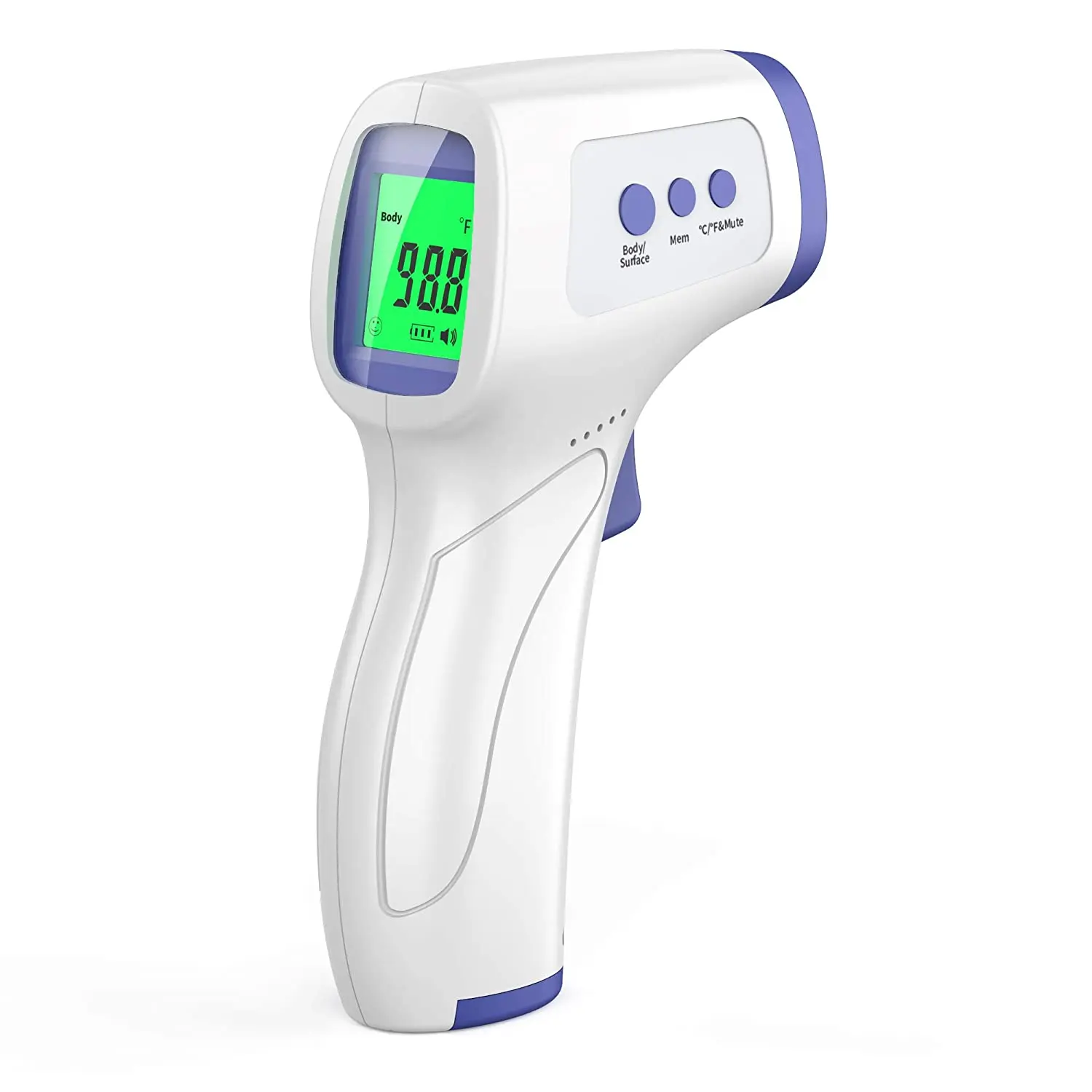 Adult Body CE ISO LCD Infrared Digital Thermometer Non-Contact Forehead Baby 