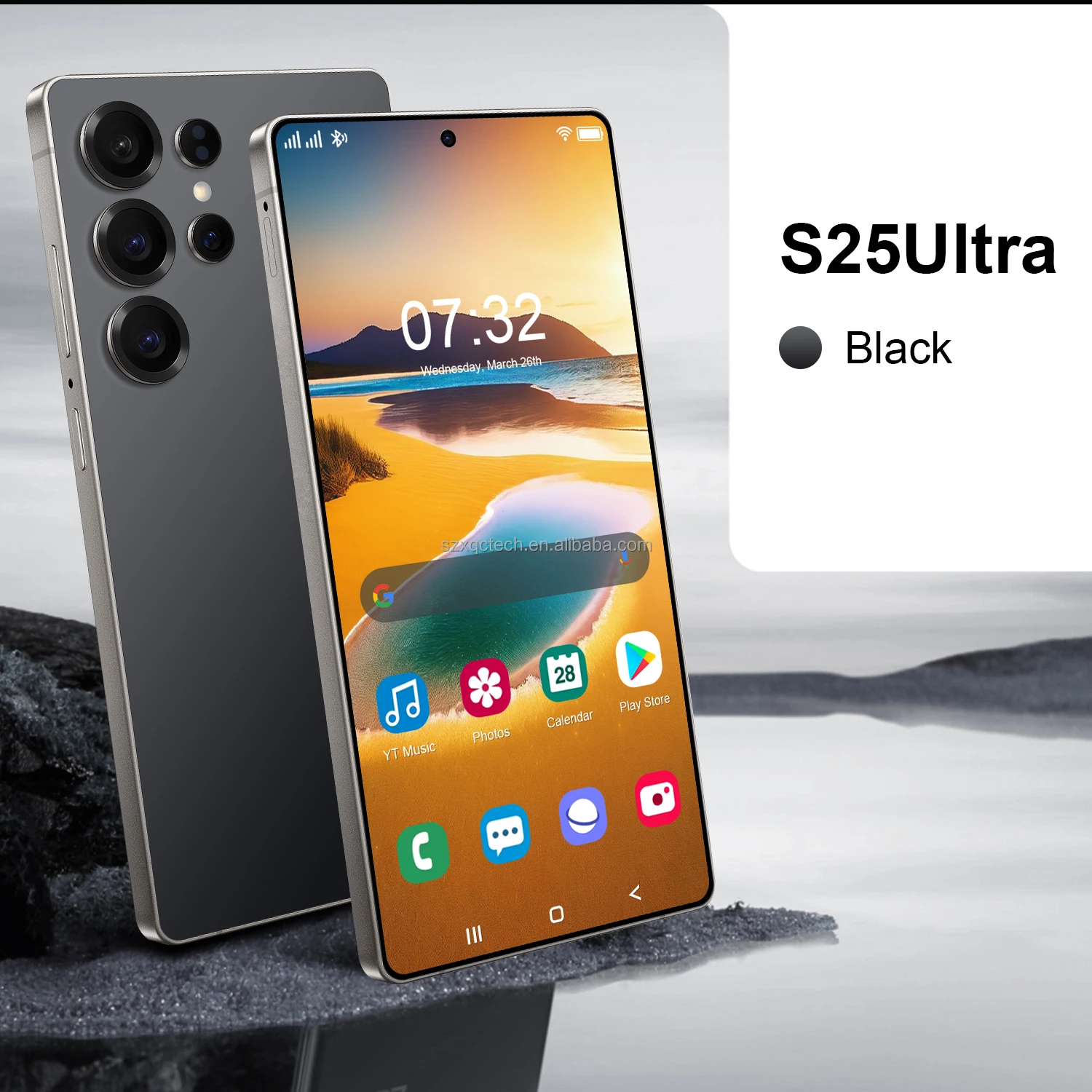 2025 New Arrival Hot S25 Ultra 5G Smartphone S24 Ultra Global Version 4K LED Smart Multilingual LTE Cellular 108MP Rear