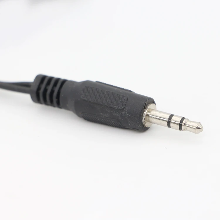 OEM 3.5mm 1male 2 Female Y Splitter Headphone Jack Mic Pc Audio Aux TRS Splitter Adapter Cable