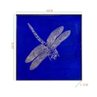Hotel Decoration Hot Selling Home Hotel Restaurant Wall Decoration Dragonfly Painting