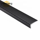 Edge Plastic Pvc Flooring Trim L Shaped Edging PVC Edge Banding Wooden Extrusion Plastic Profile Flooring Accessories
