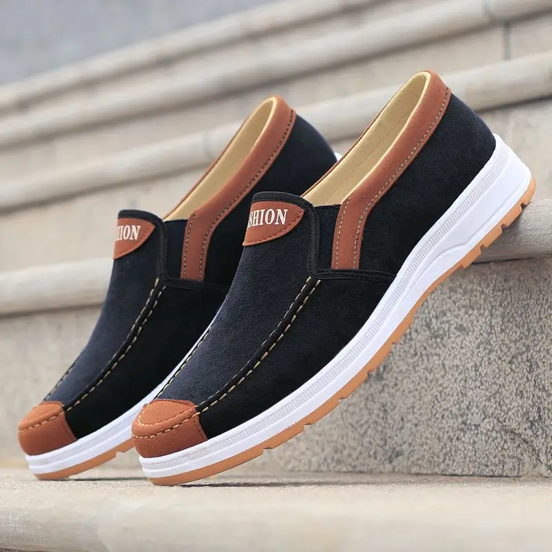 2024 Canvas shoes Lightweight shoes for men casual fashionable and breathable men's shoes