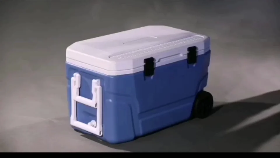 Cooler Box With Wheels Cold Chain Plastic Hard Cooler Box For Vaccine