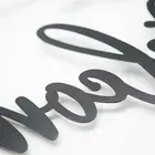 Round Metal Welcome Sign Hot Selling Factory Price Beautiful Custom Round Welcome Wall Metal Sign