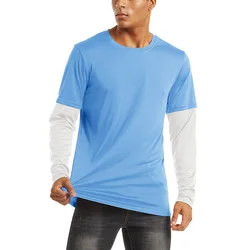 Hot Sale Summer Anti UV T Shirt, Full Sleeve Plus Size Multi Color Fashion Shirt Customized OEM Sun Protection