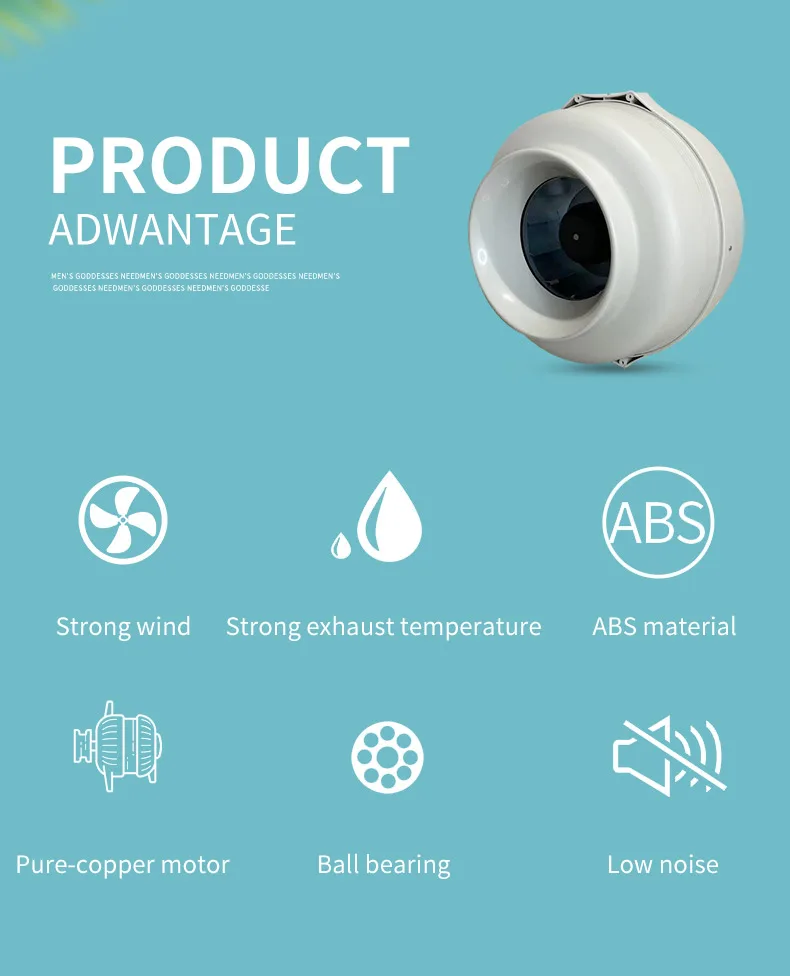 Flow Ventilation Air Extractor, 220 V, Plastic - detail 4